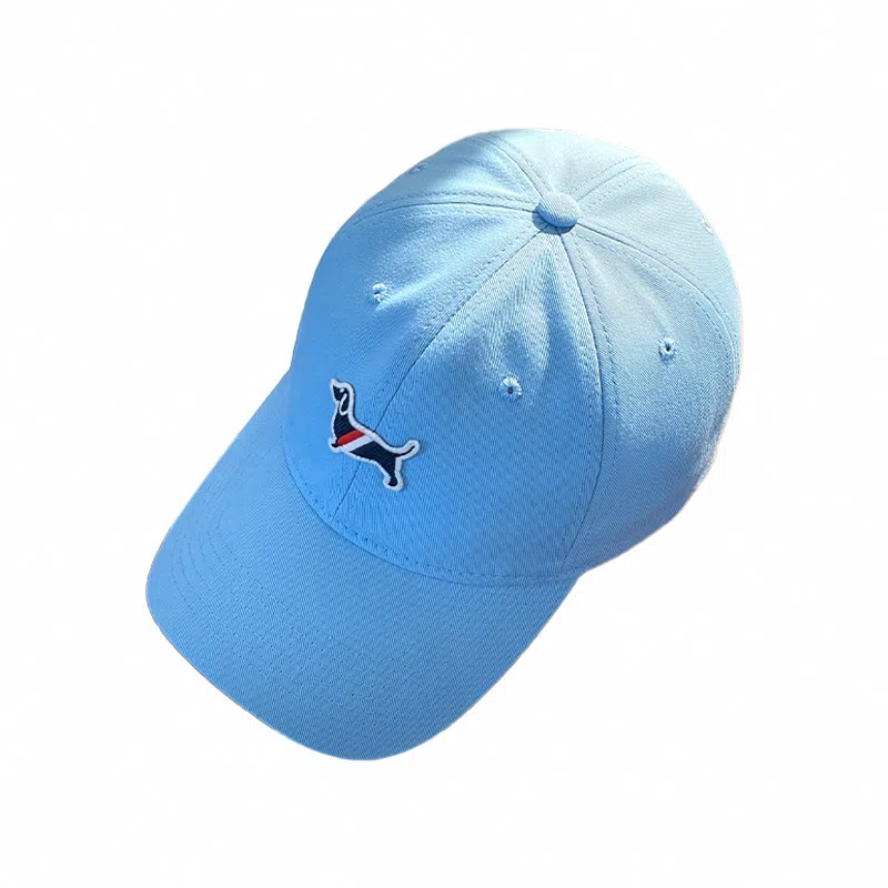 杨同学 精选刺绣小狗 棉 鸭舌帽 男女同款情侣款