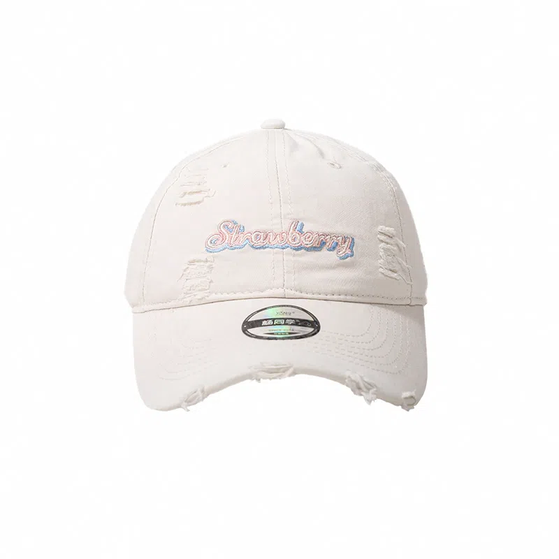 杨同学 美式大脸帽 美式英文 棉 鸭舌帽 男女同款情侣款