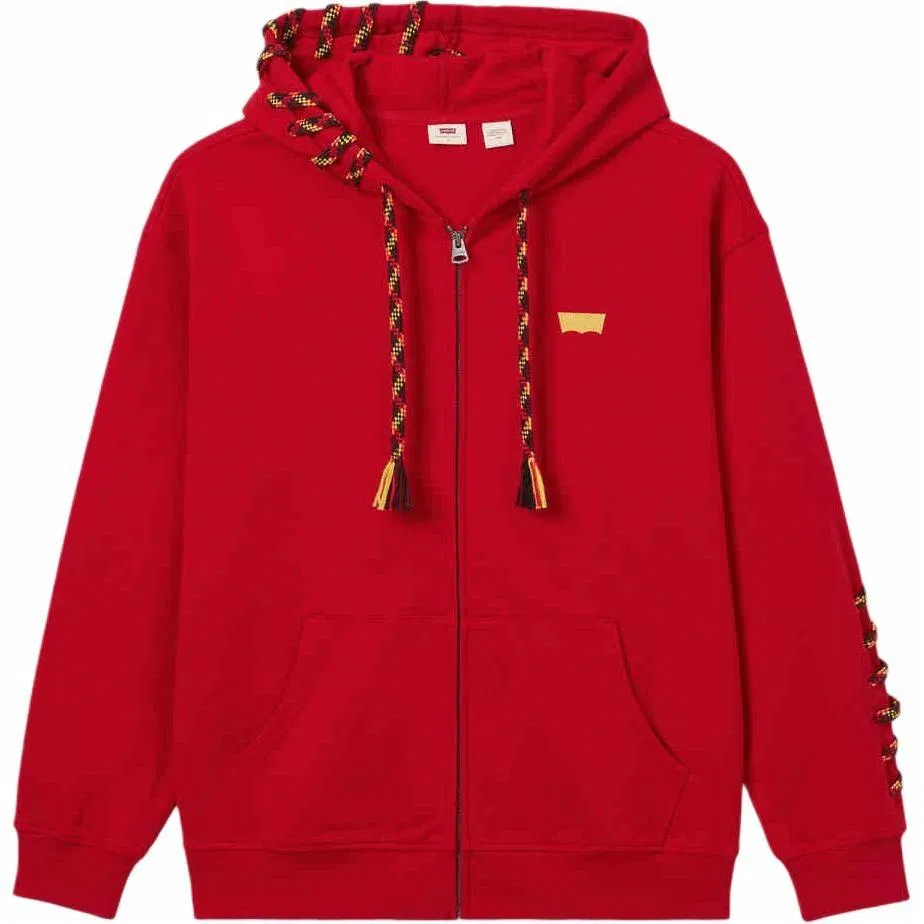 Levi's SS25 Red Hoodie Jacket
