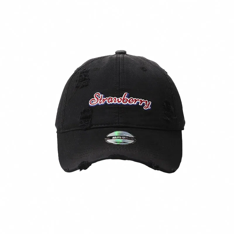 杨同学 美式大脸帽 美式英文 棉 鸭舌帽 男女同款情侣款