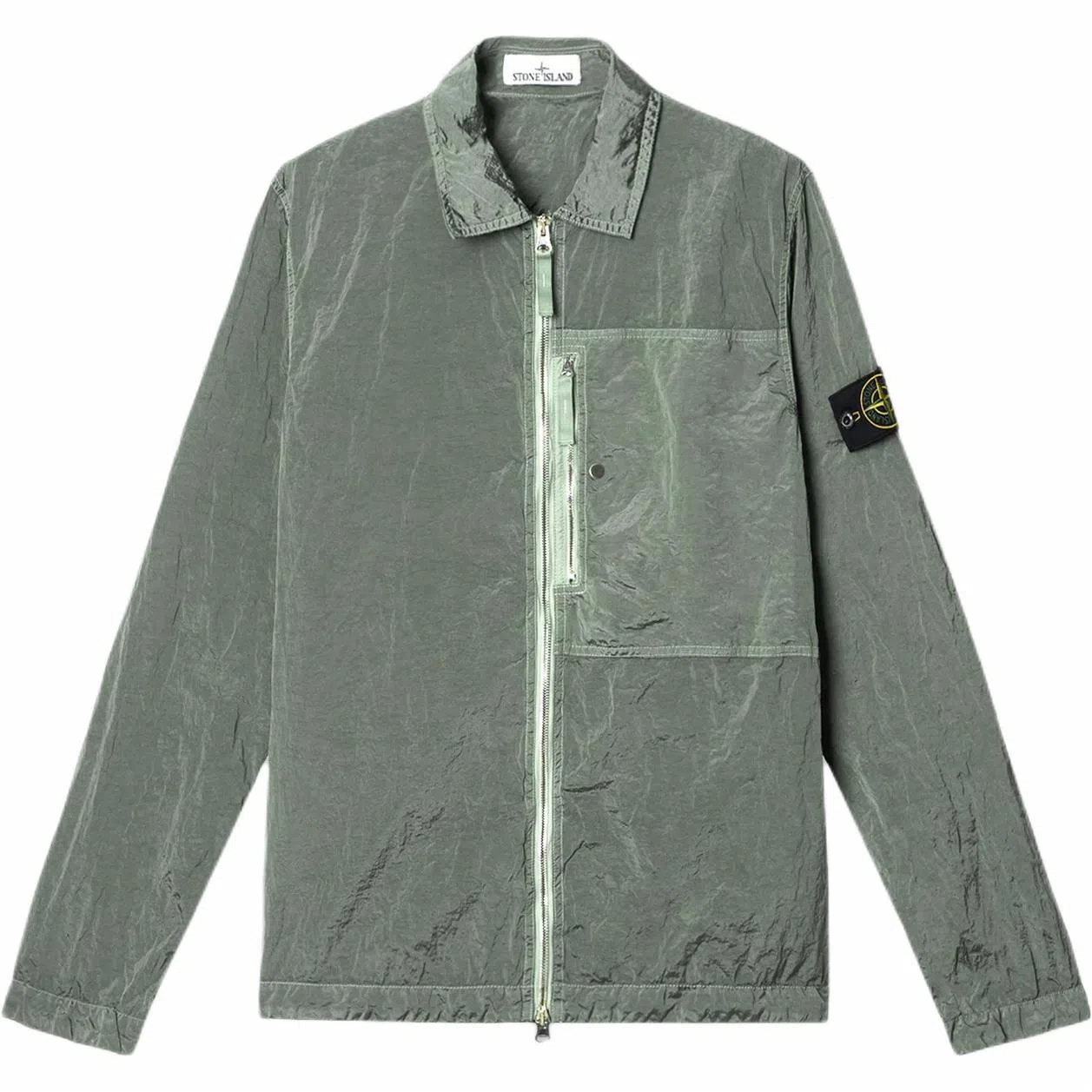 Stone Island Nylon Metal Jacket Sage Green