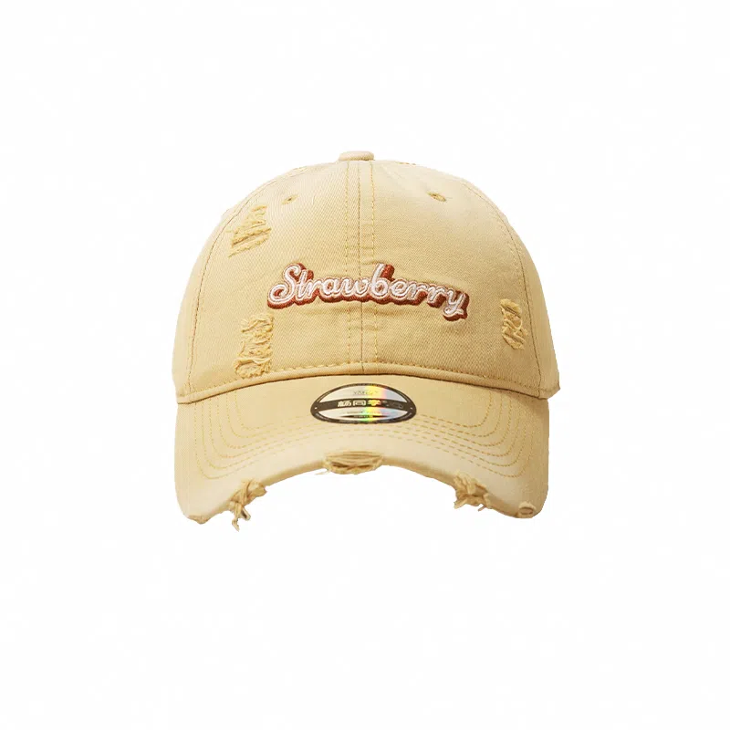 杨同学 美式大脸帽 美式英文 棉 鸭舌帽 男女同款情侣款