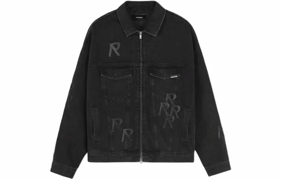 REPRESENT R4 Initial Denim Jacket