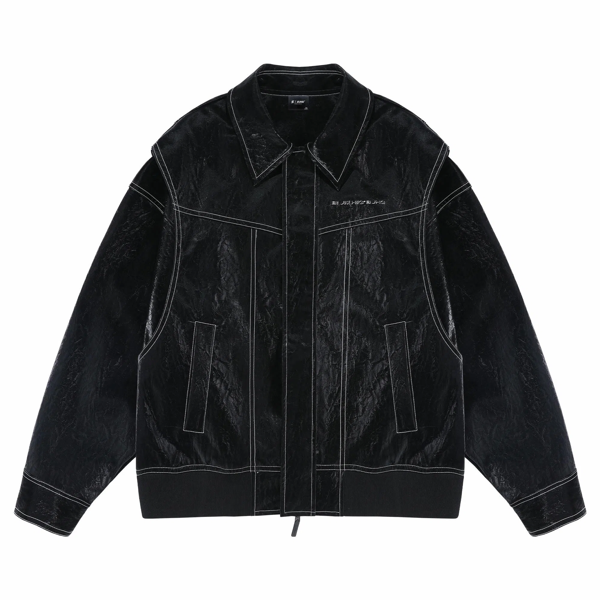 BJHG Cleanfit PU Flight Jacket