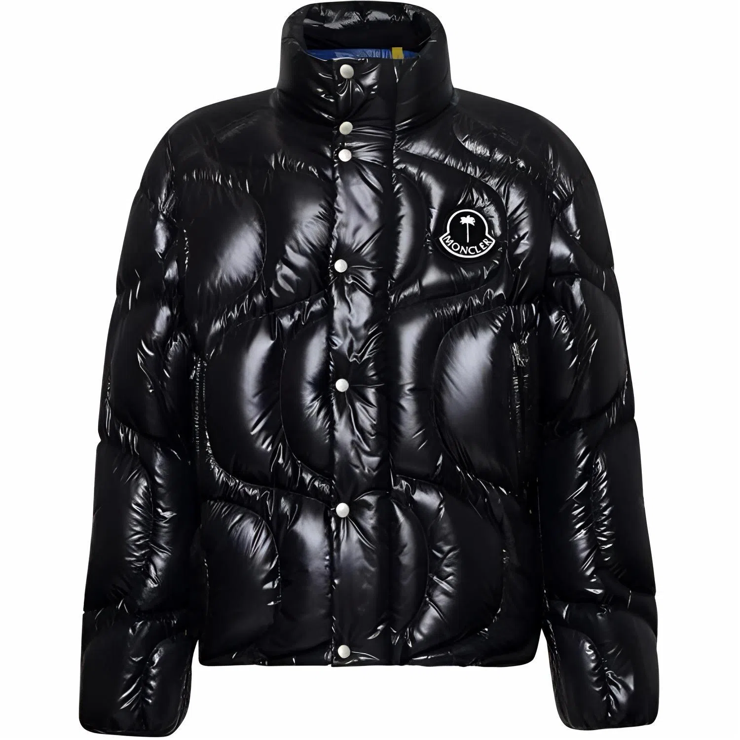 Moncler High Neck Jacket Black