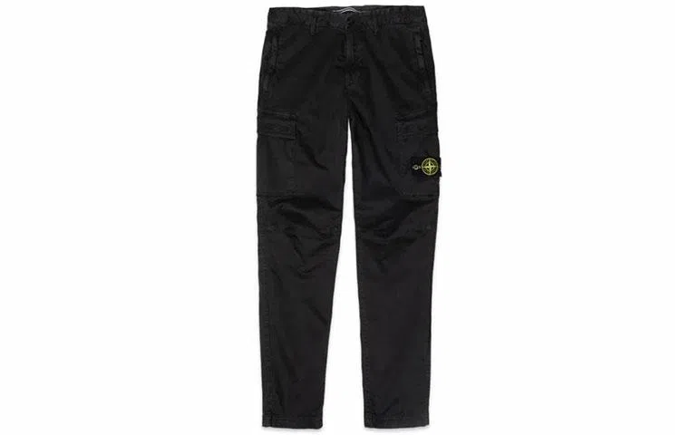 Stone Island Cargo Pants Black