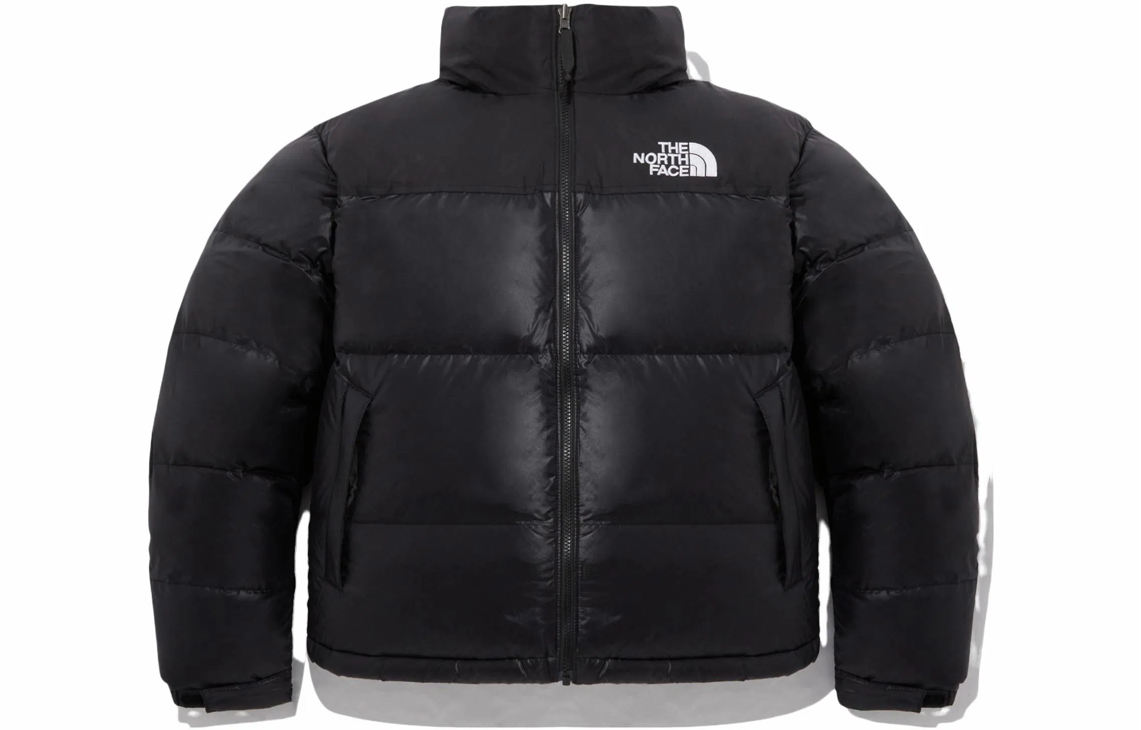 The North Face Logo Down Jacket Black