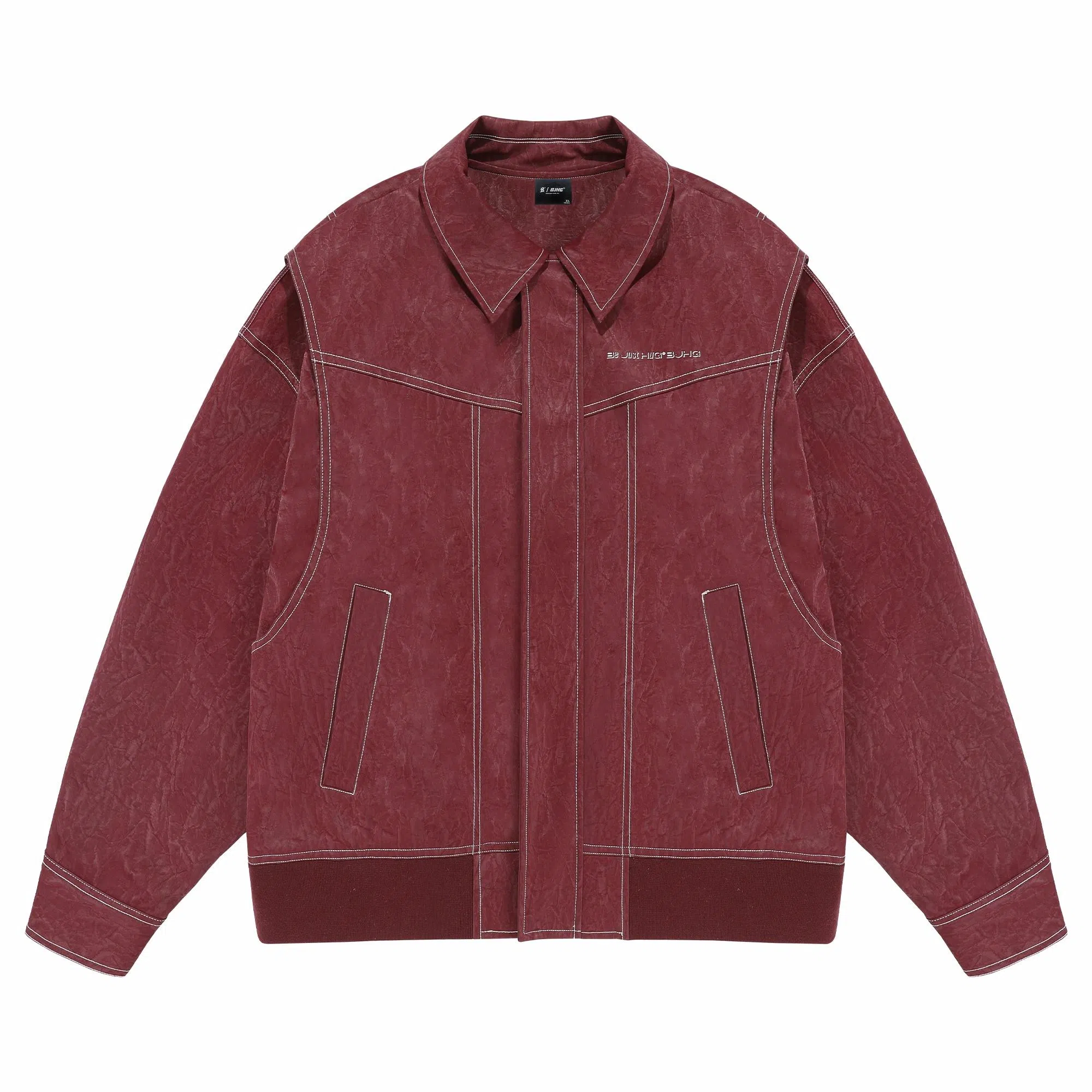 BJHG Cleanfit PU Flight Jacket