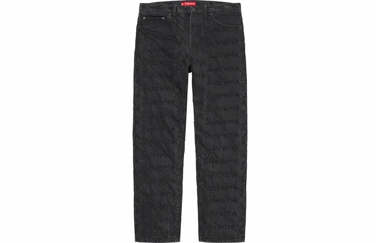 Supreme Frayed Logos Jean