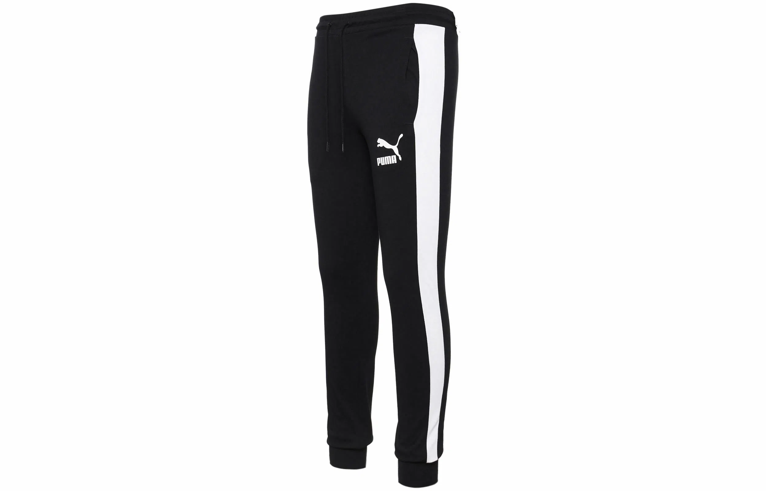 Puma Knit Sports Pants Black