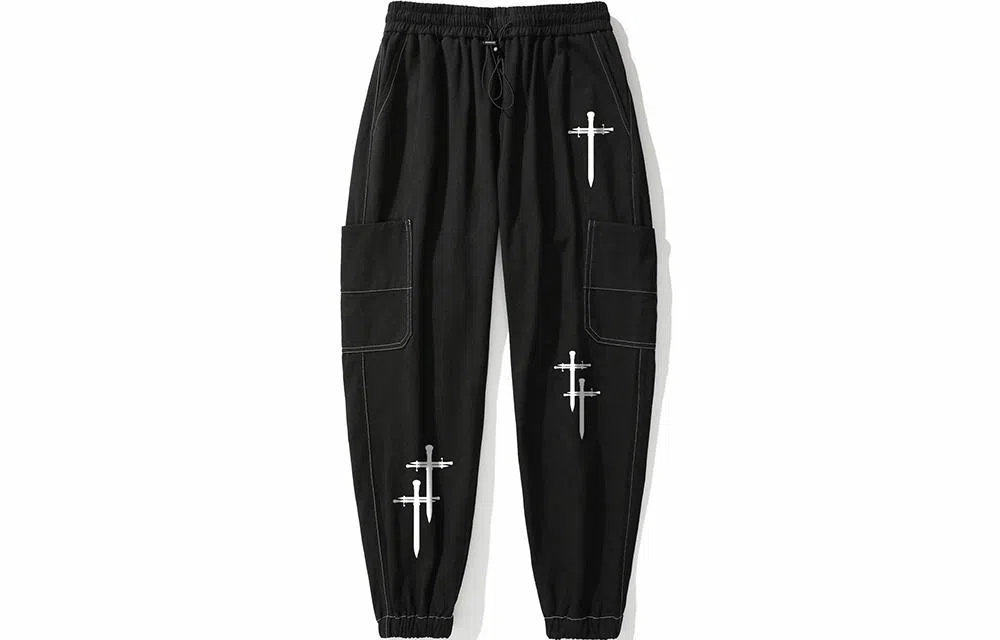 Kimura Sansha Black Cargo Pants