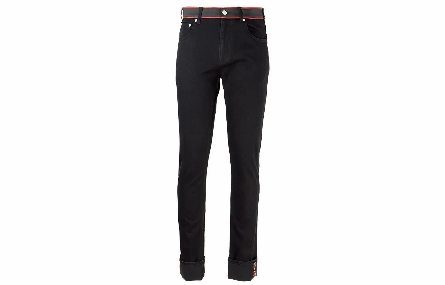 Alexander McQueen Logo Slim Jeans Black