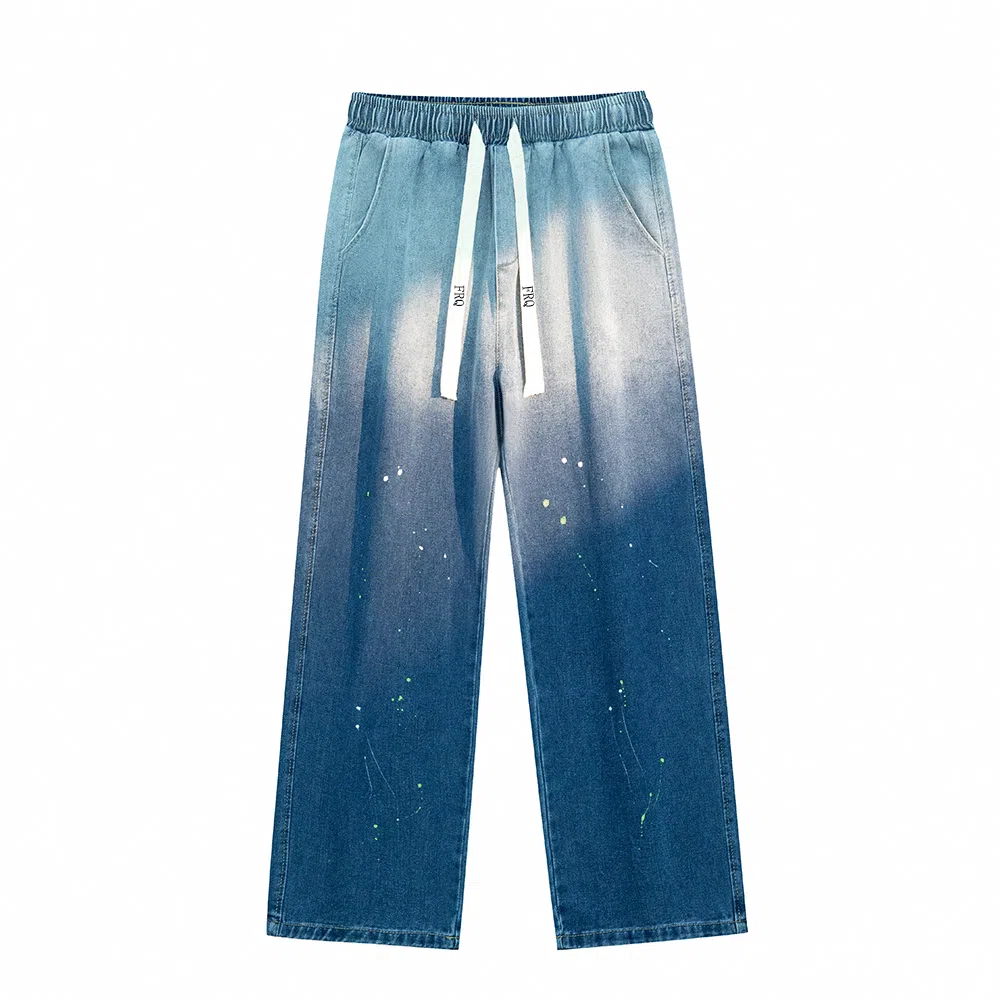 FRQ Denim Drawstring Jeans