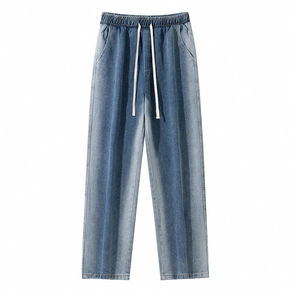 FRQ Denim Drawstring Jeans