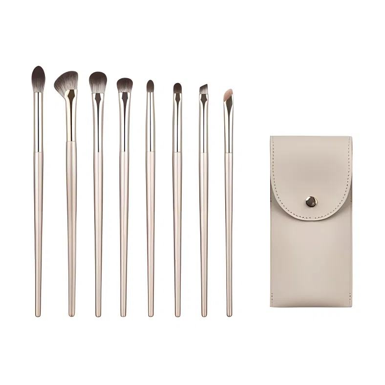 馨枕居  鎏金眼部软毛柔软晕染便携化妆刷套刷 修容打底定妆