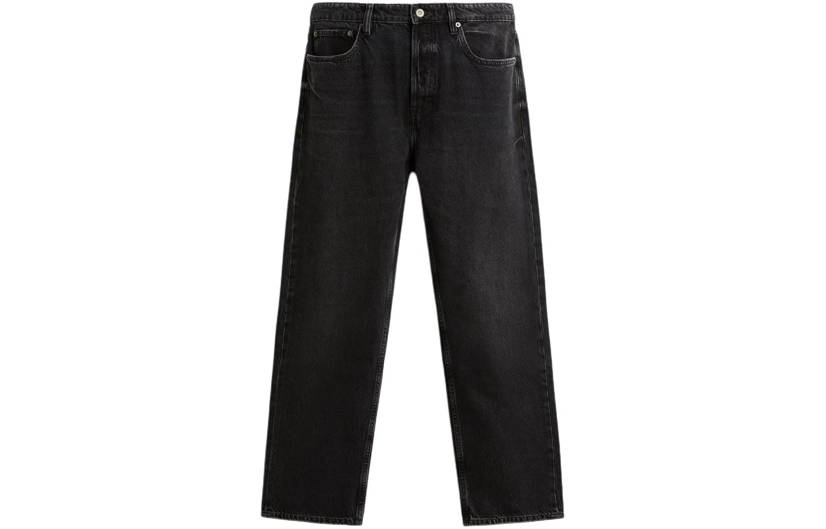 ZARA Straight Jeans Black