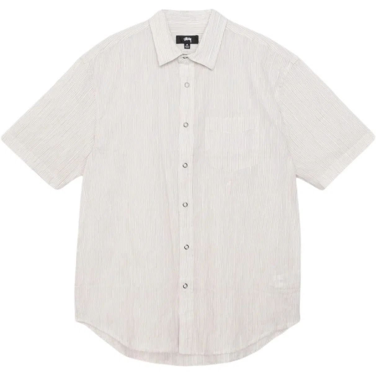 Stussy SS25 WAVY STRIPED SHORT SLEEVE SHIRT