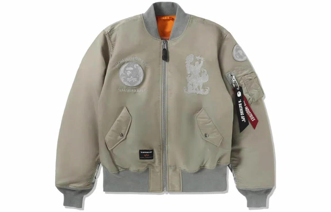 A BATHING APE x Alpha Industries FW23 Jacket
