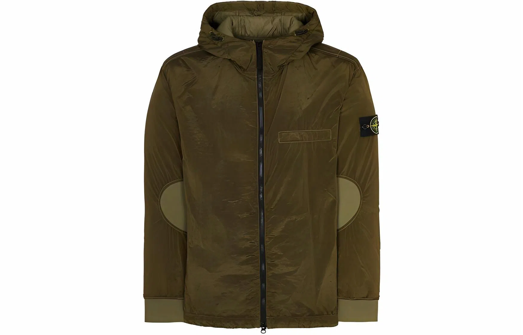 Stone Island Cotton Jacket Olive Green