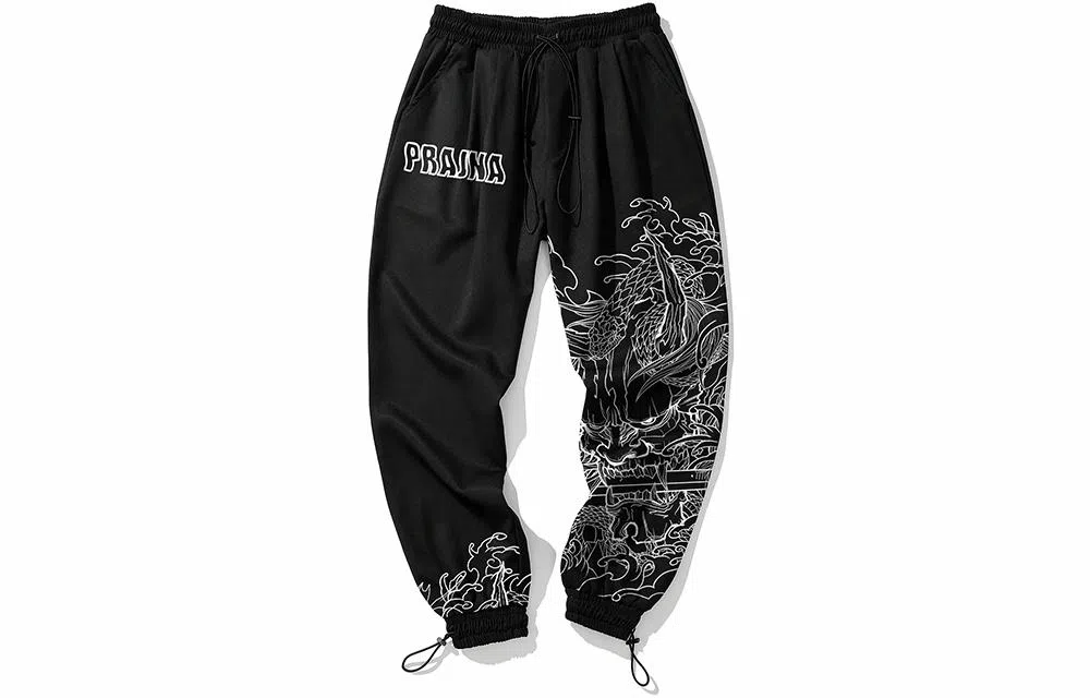Kimura Sansha Hannya Jogger Pants Black