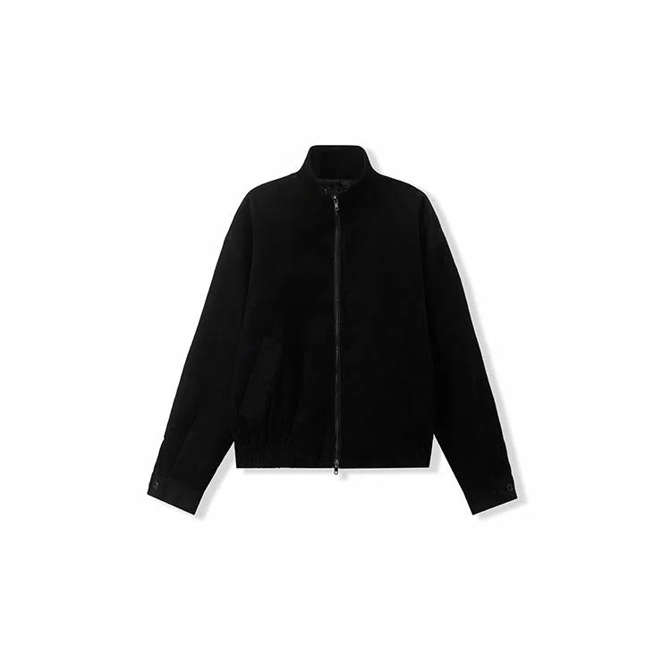 我是大卫 港风复古立领灯芯绒保暖加厚休闲夹克外套 男女同款