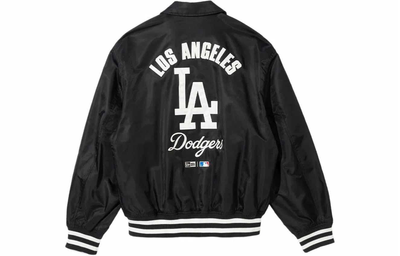 New Era x MLB Los Angeles Dodgers Jacket Black