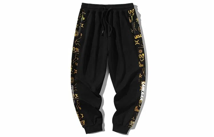 LAMLICKA Black Relaxed Pants