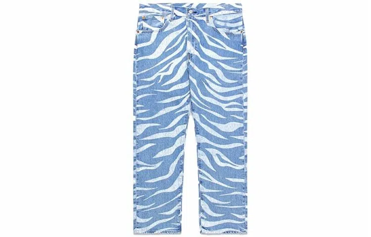 CLOT x Levis Tiger Print Jeans
