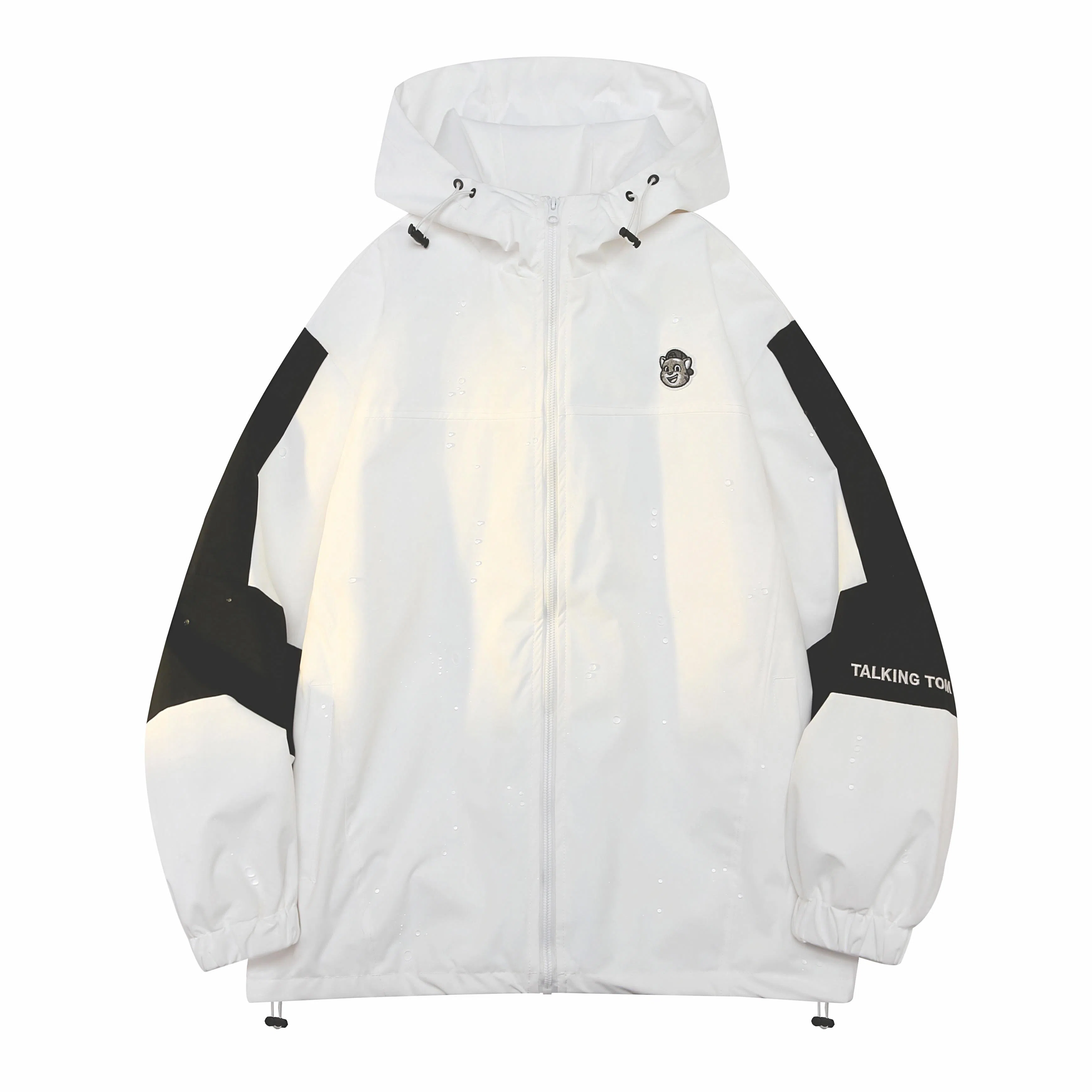 Talking Tom Logo Patch Colorblock Hoodie