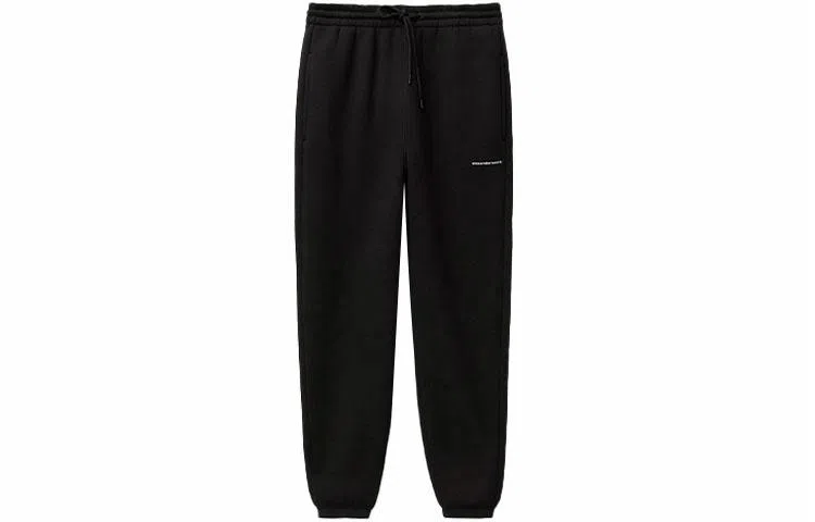 Alexander Wang FW21 Fleece Sweatpants Black