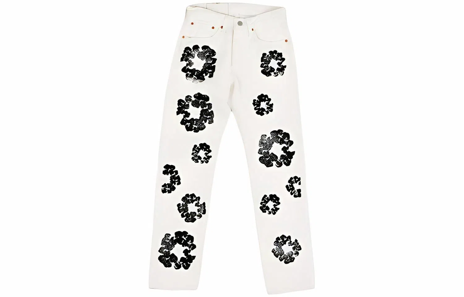 Denim Tears Floral Straight Jeans