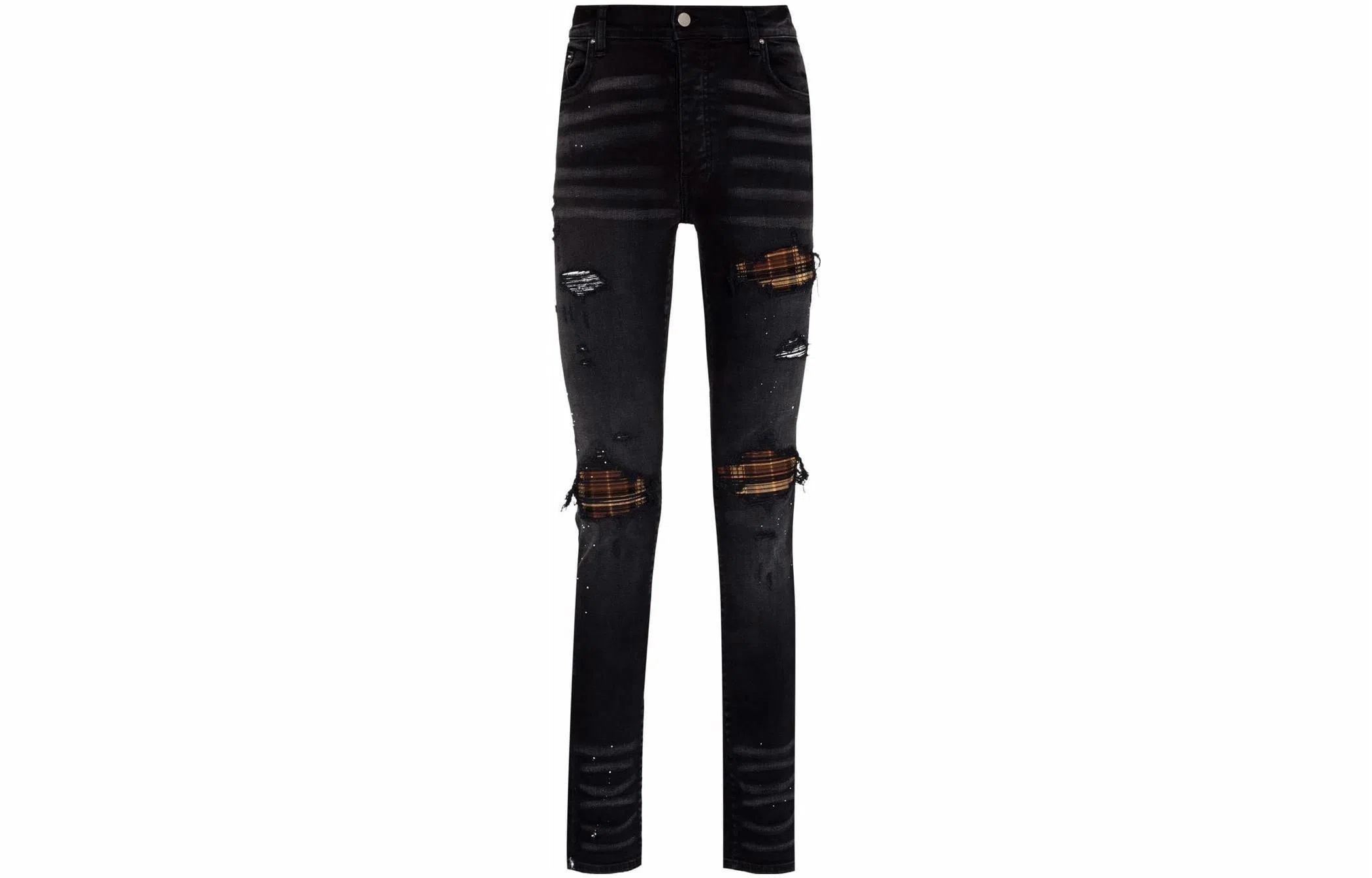 AMIRI SS22 Distressed Jeans Black