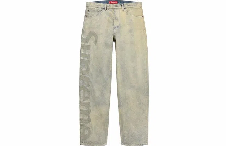 Supreme Inset Logo Jean