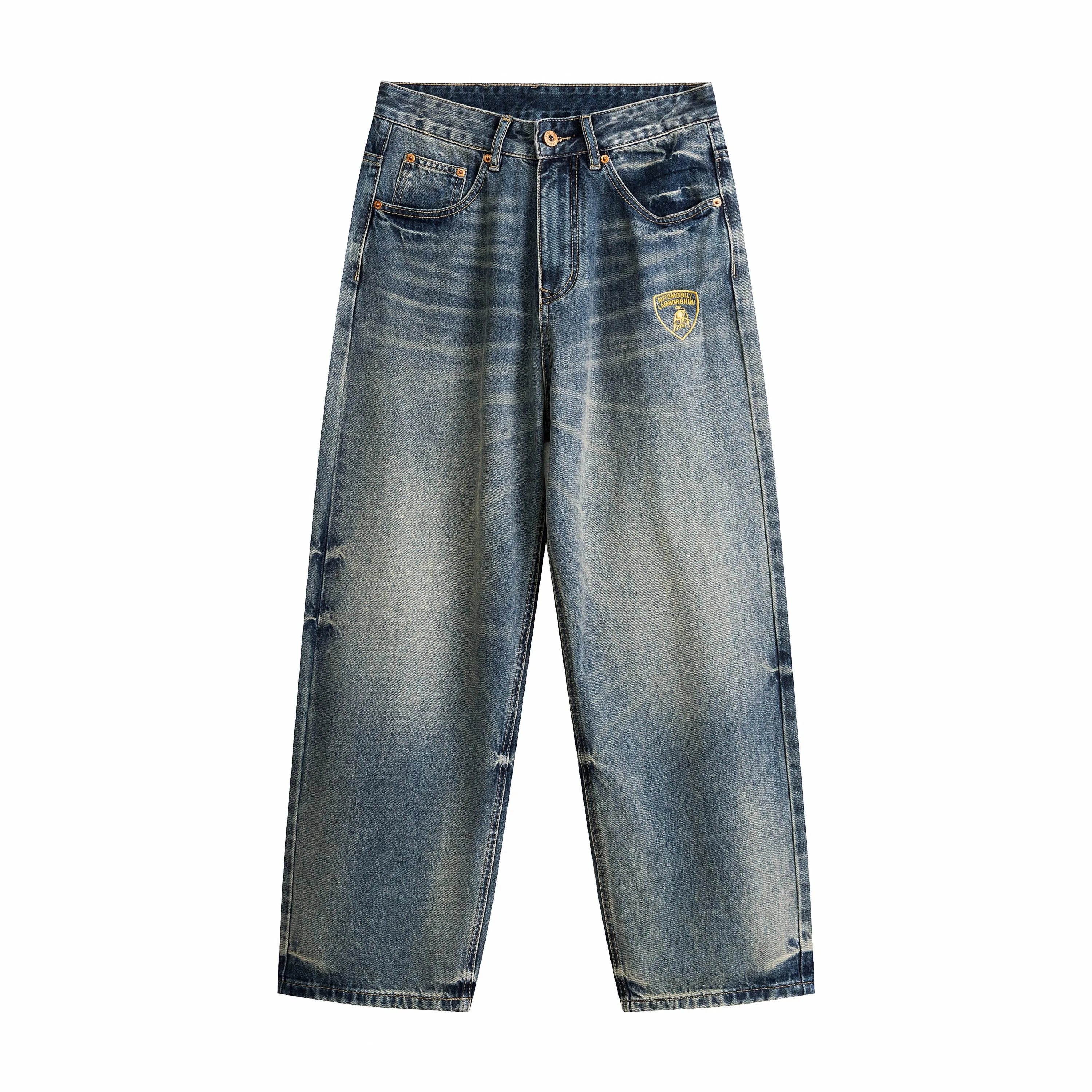 Automobili Lamborghini baggy jeans
