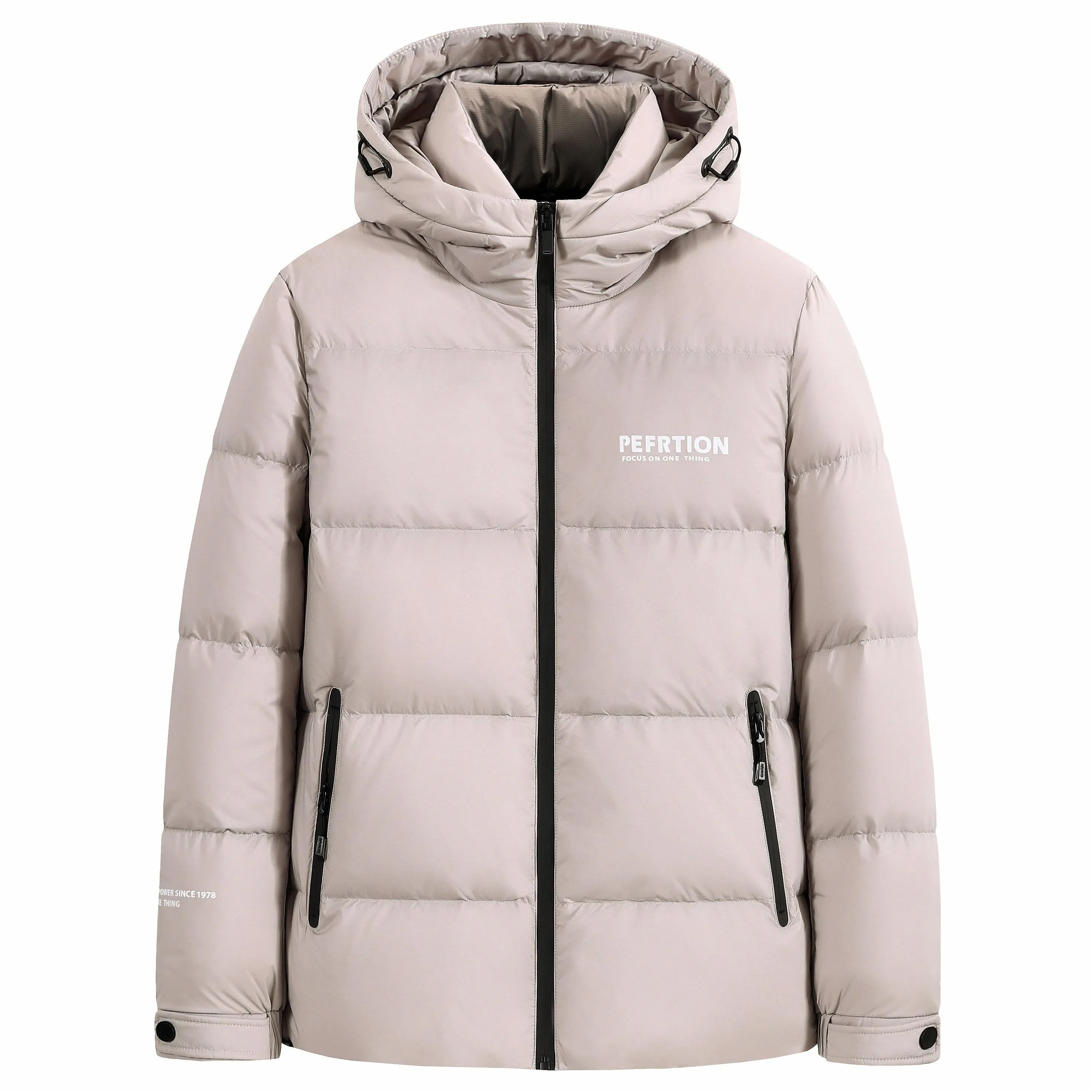 鸭鸭 机能风时尚工装宽松保暖百搭羽绒服 男女同款