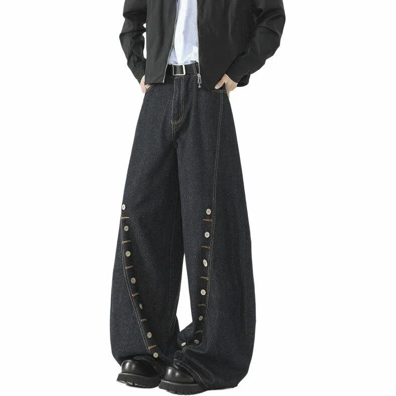 RKVC Wide-Leg Jeans Blue