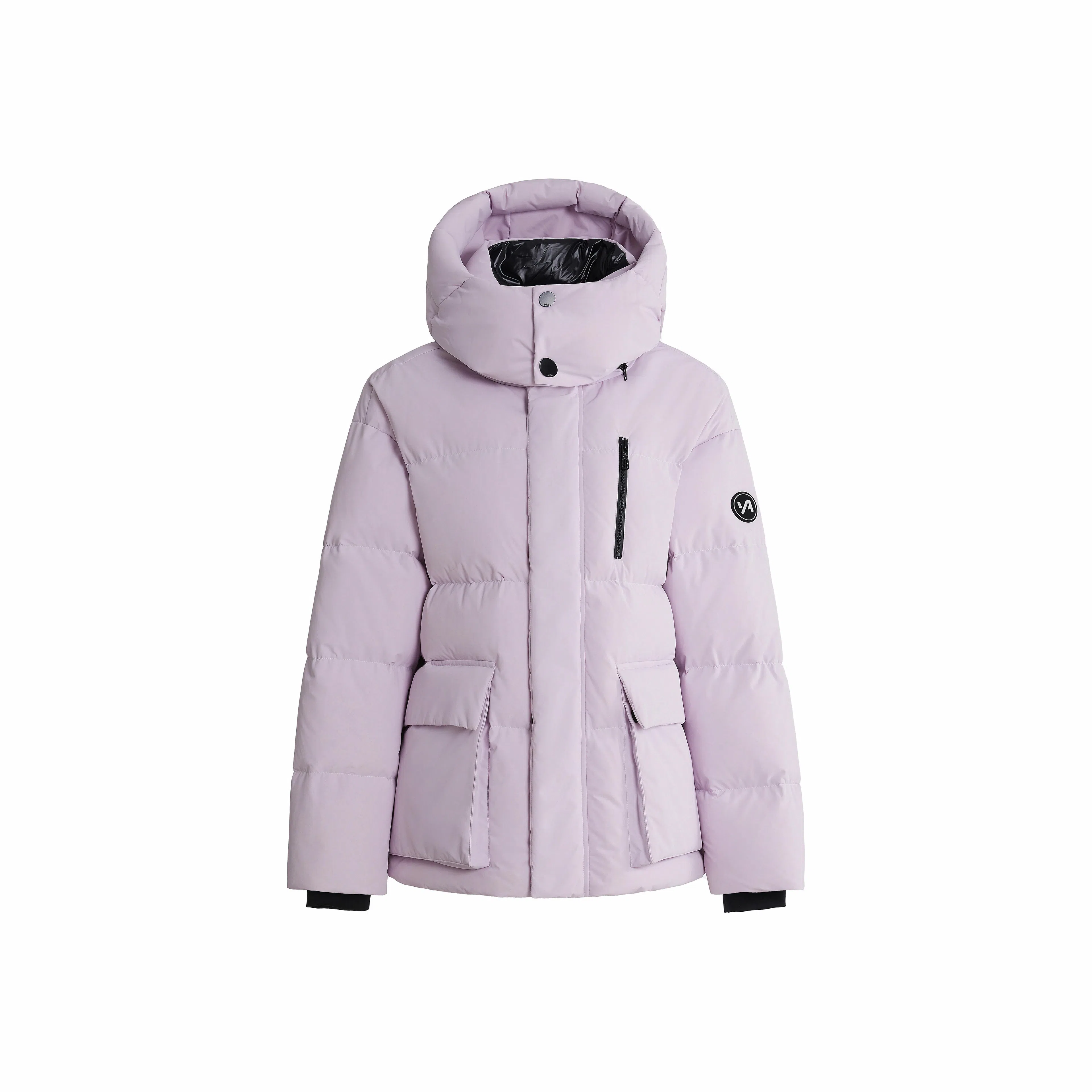 鸭鸭 时尚机能风宽松保暖百搭连帽羽绒服 男女同款