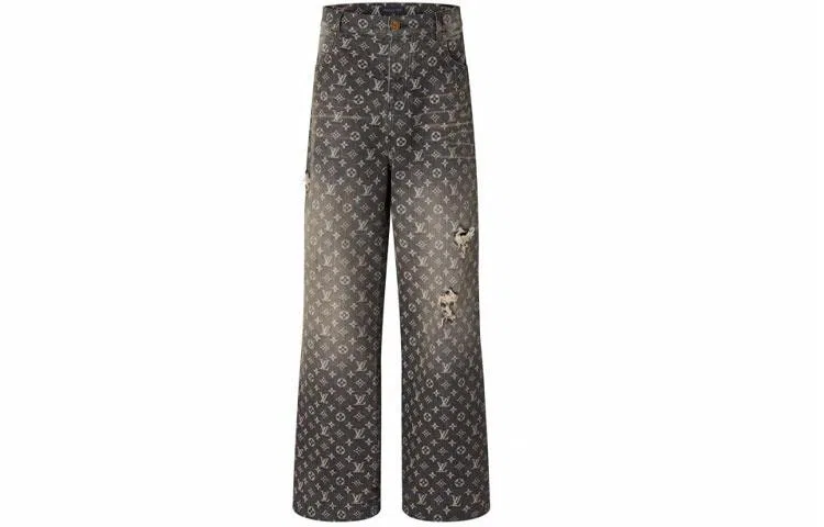 Louis Vuitton FW22 Logo Jeans