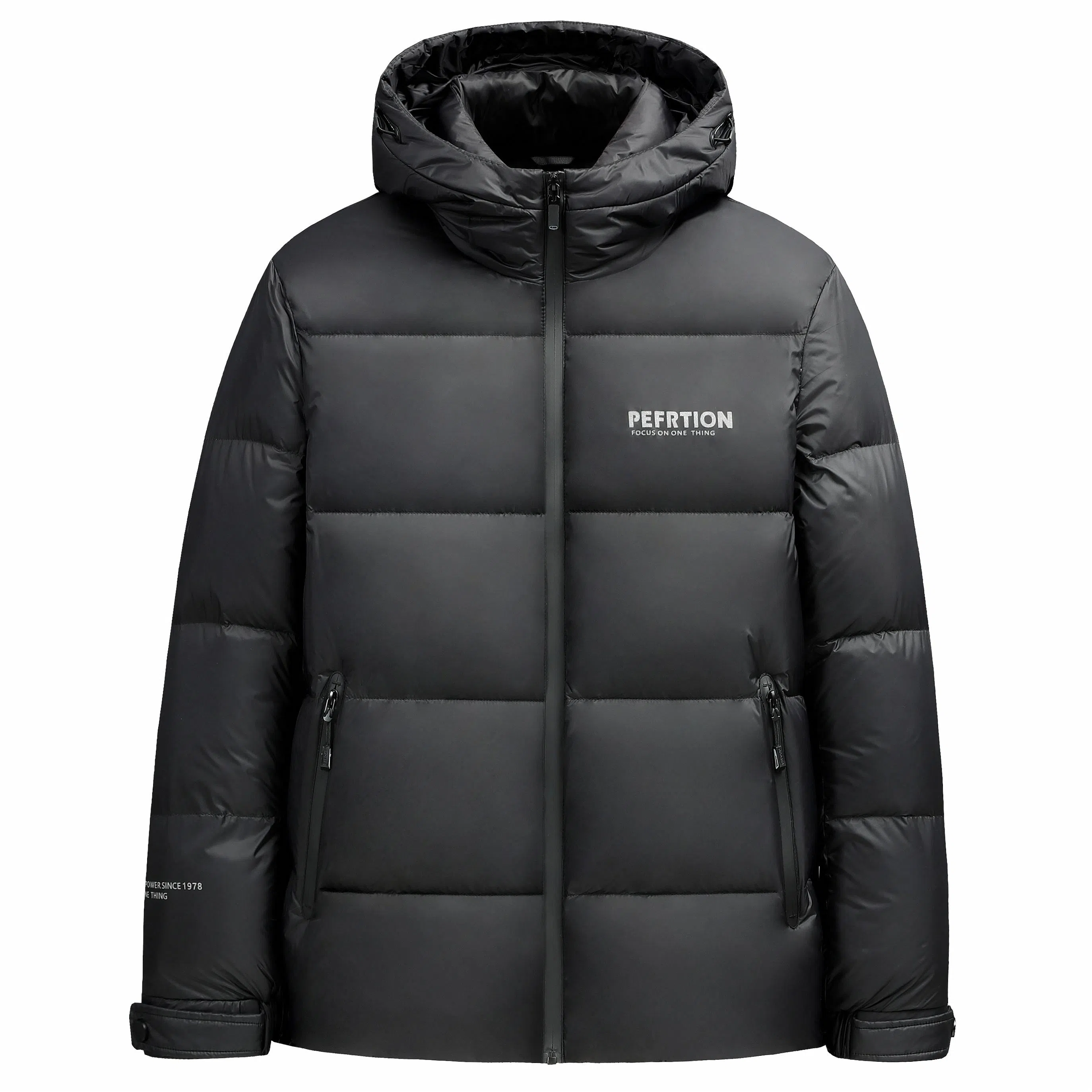 鸭鸭 机能风时尚工装宽松保暖百搭羽绒服 男女同款