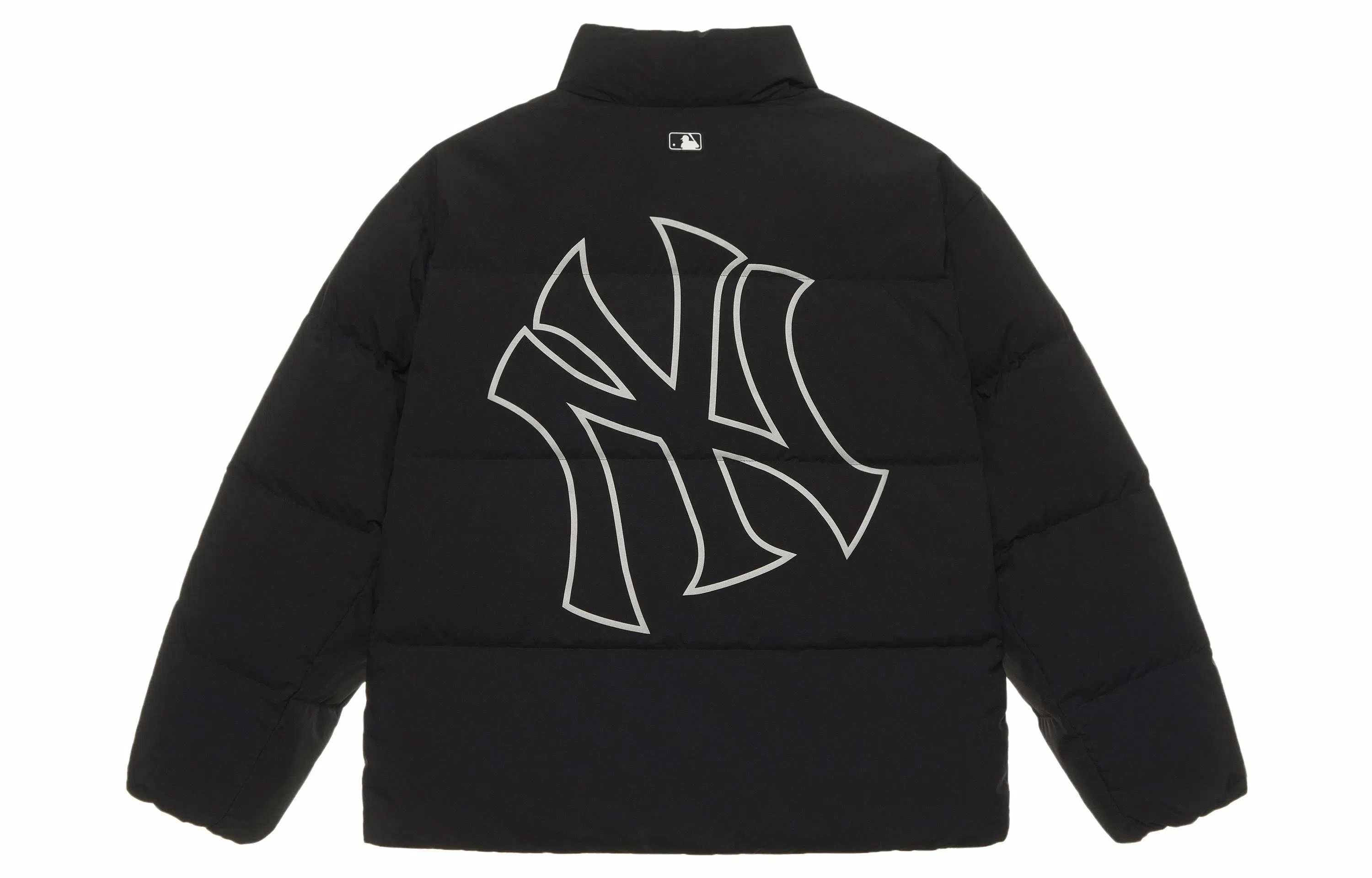 MLB Yankees Puffer Jacket Black