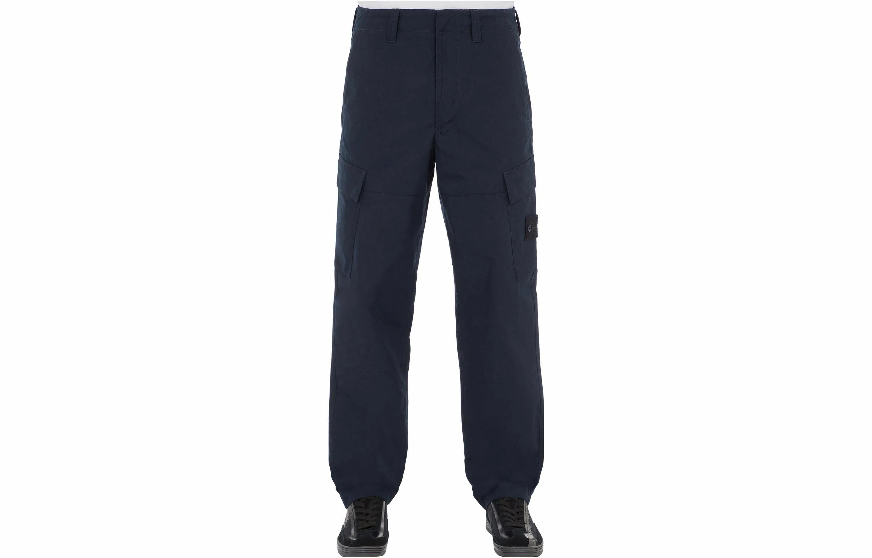 Stone Island Ghost Pieces Black Cargo Pants