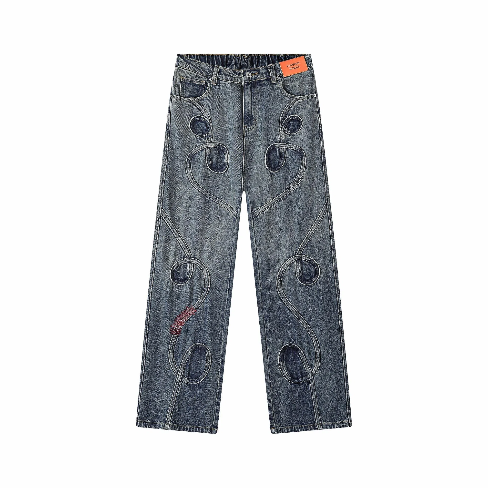 Geoffrey B. Small Vintage Blue Jeans