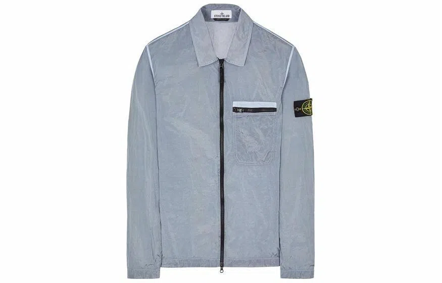 Stone Island Nylon Metal Jacket Sky Blue