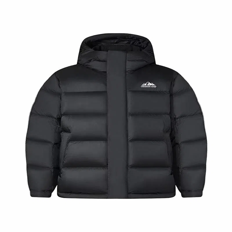 坦博尔 简约连帽休闲长袖羽绒服 男款