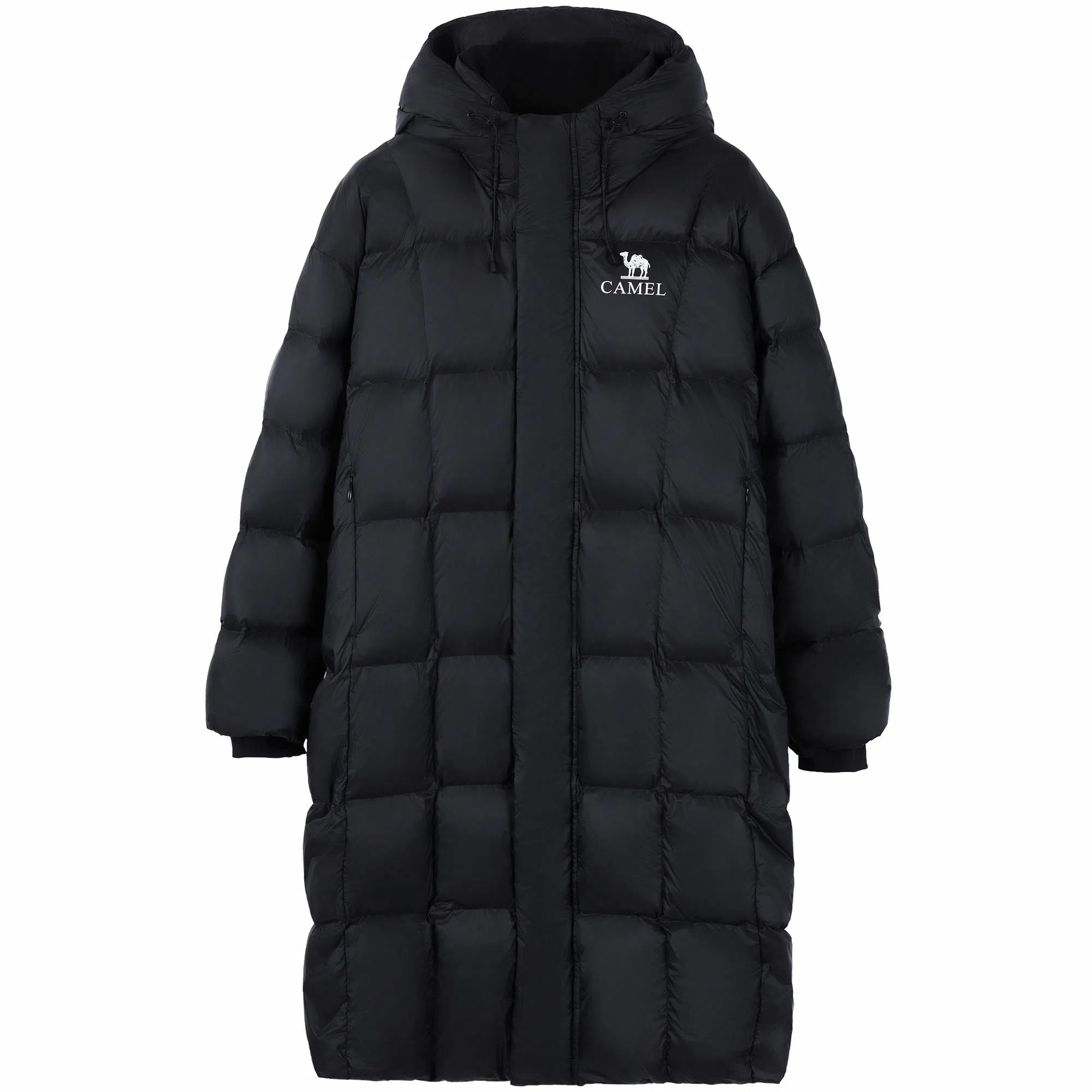 CAMEL Warm Fleece Down Coat