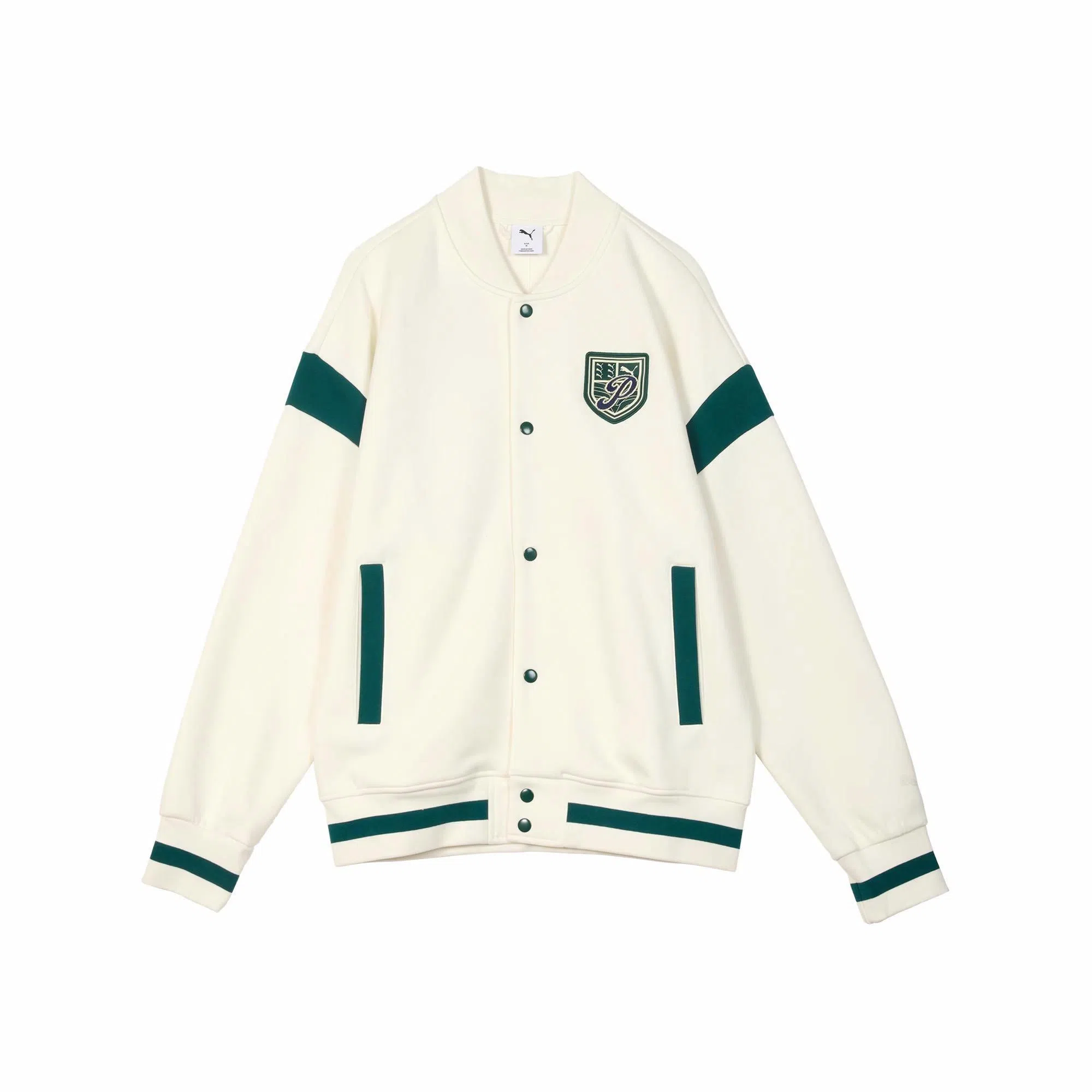 PUMA Legacy Sports Bomber White