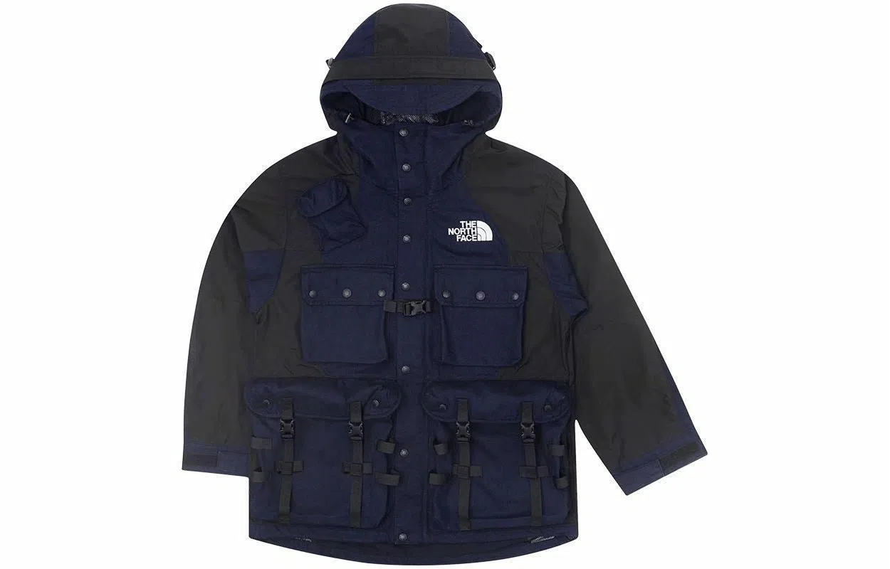 The North Face UE Denim Hooded Jacket Navy