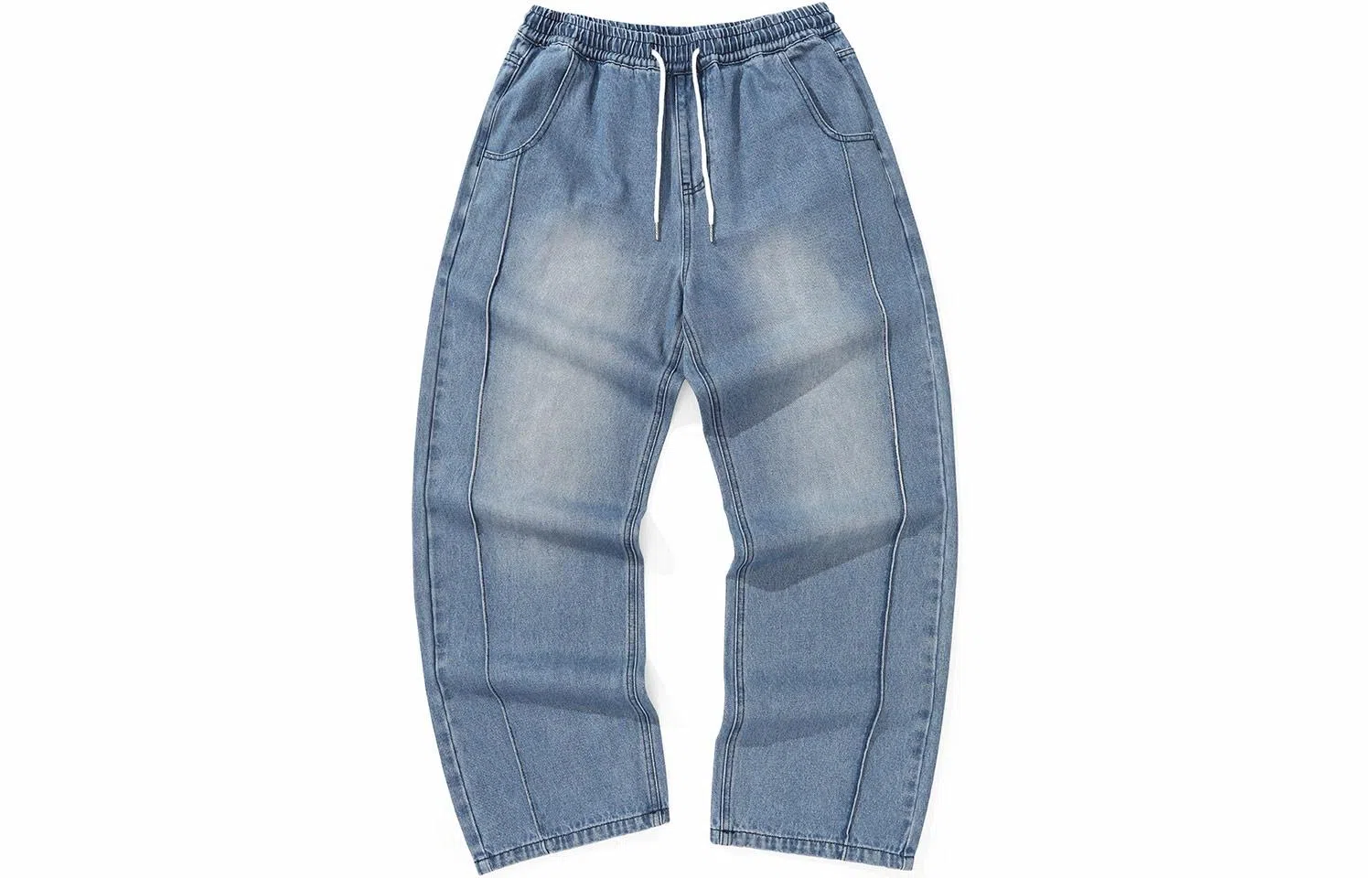 bt Straight Leg Drawstring Jeans