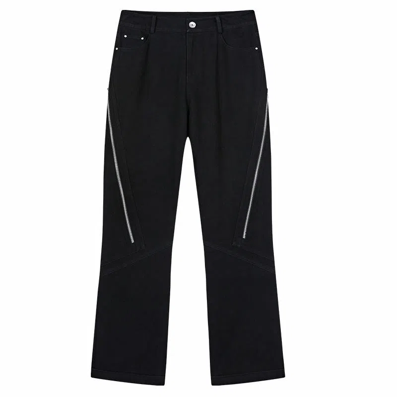 PASET Black Straight Jeans