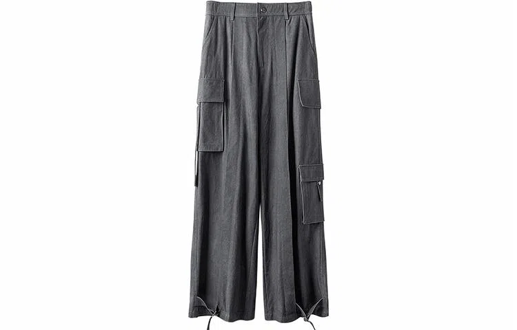 Huanzhe Cargo Pants Grey